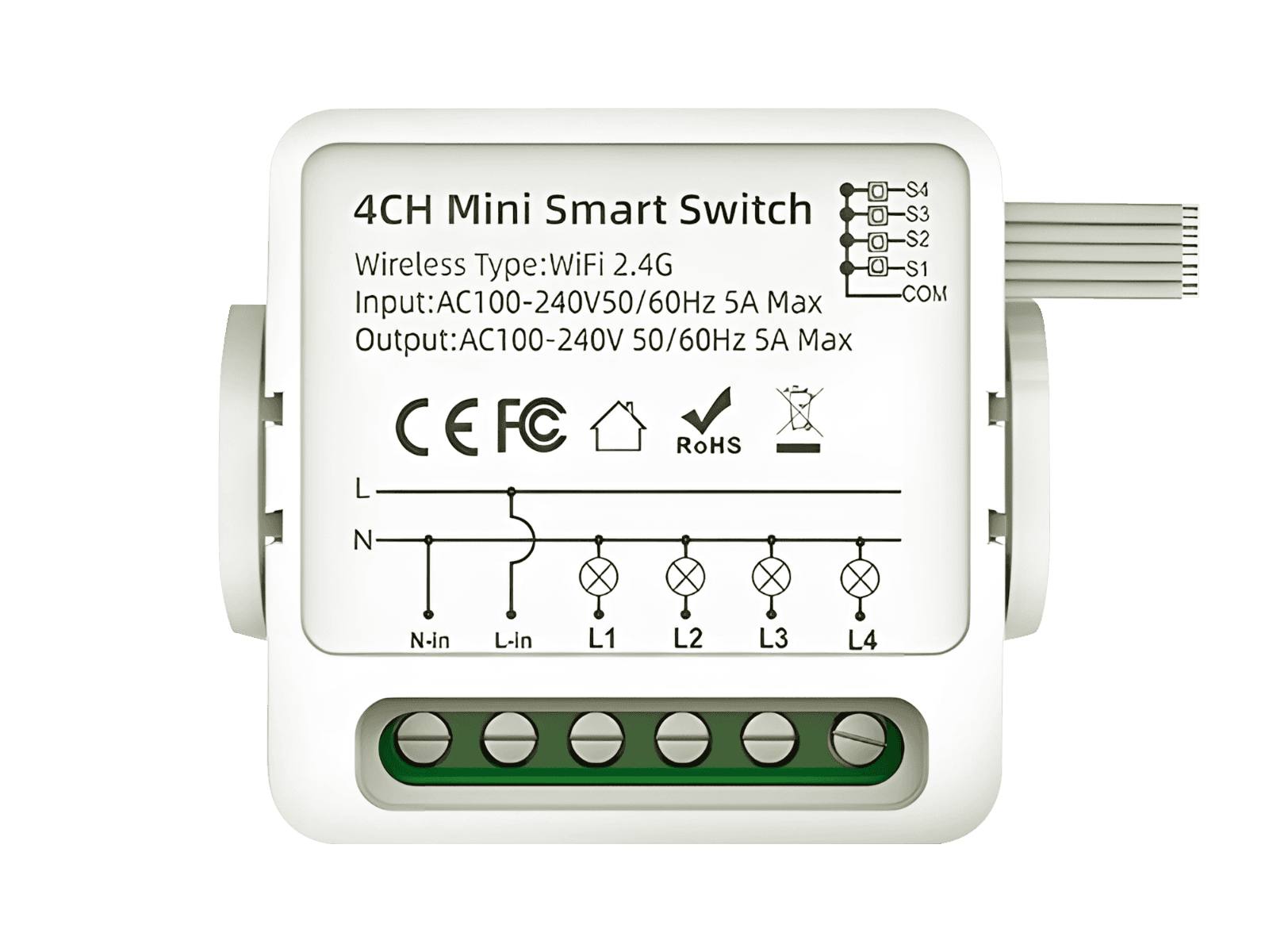 HS-MBSQ03 WiFi Smart Mini Switch