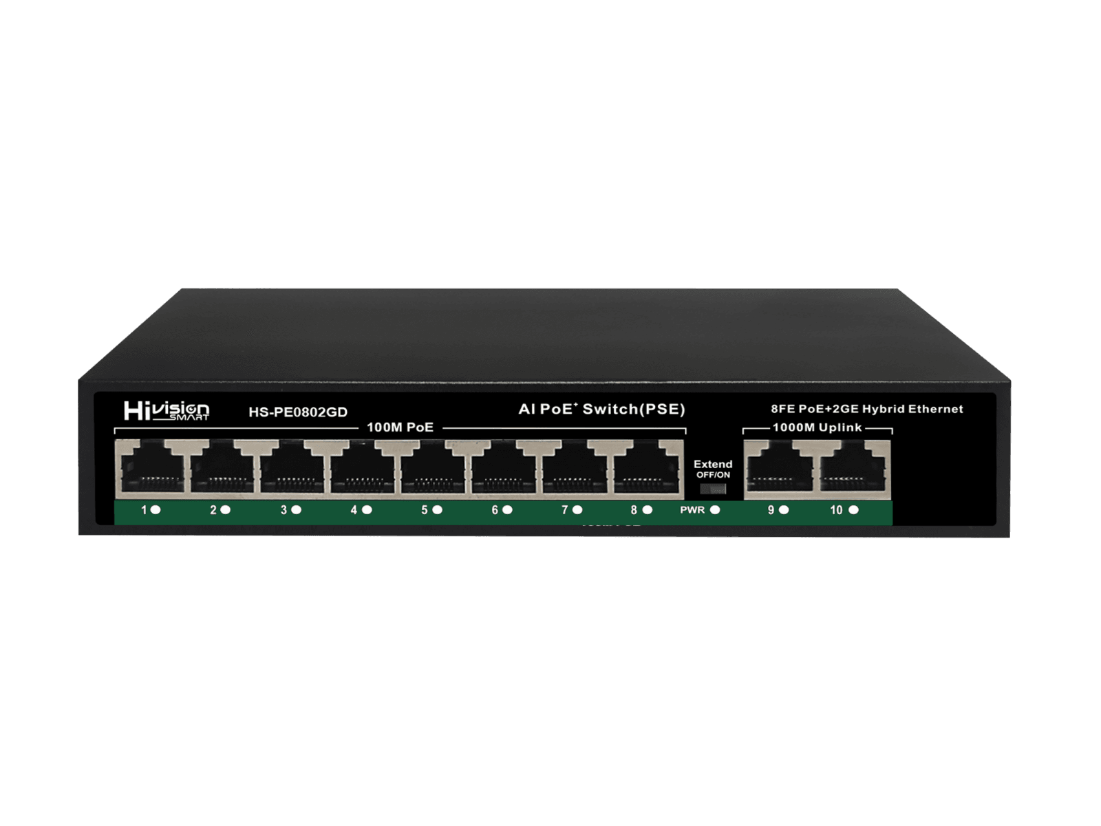 Hivision Smart unmanaged Smart PoE+ Switch 8 PORT