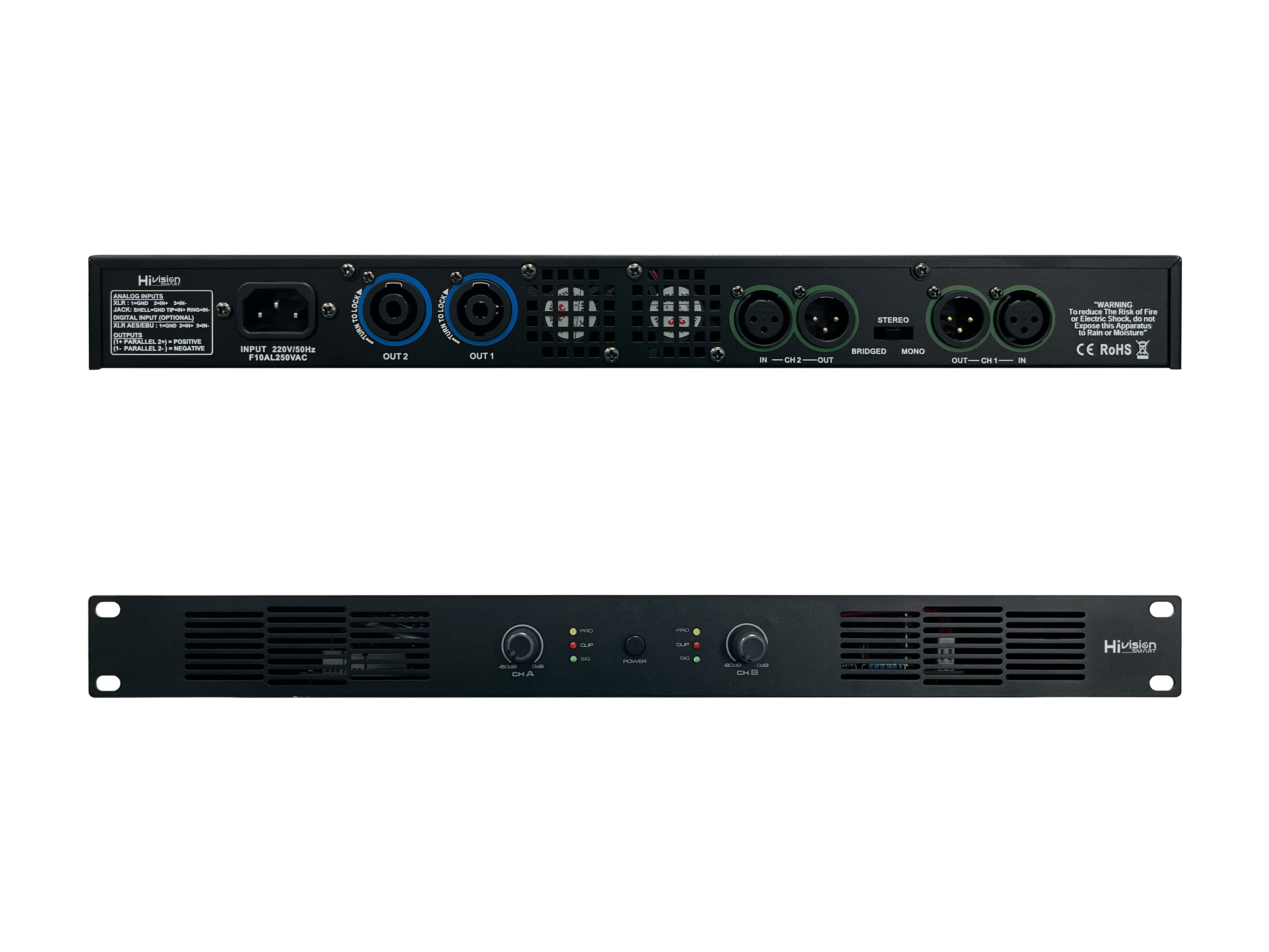 Digital Power Amplifier 2×150W