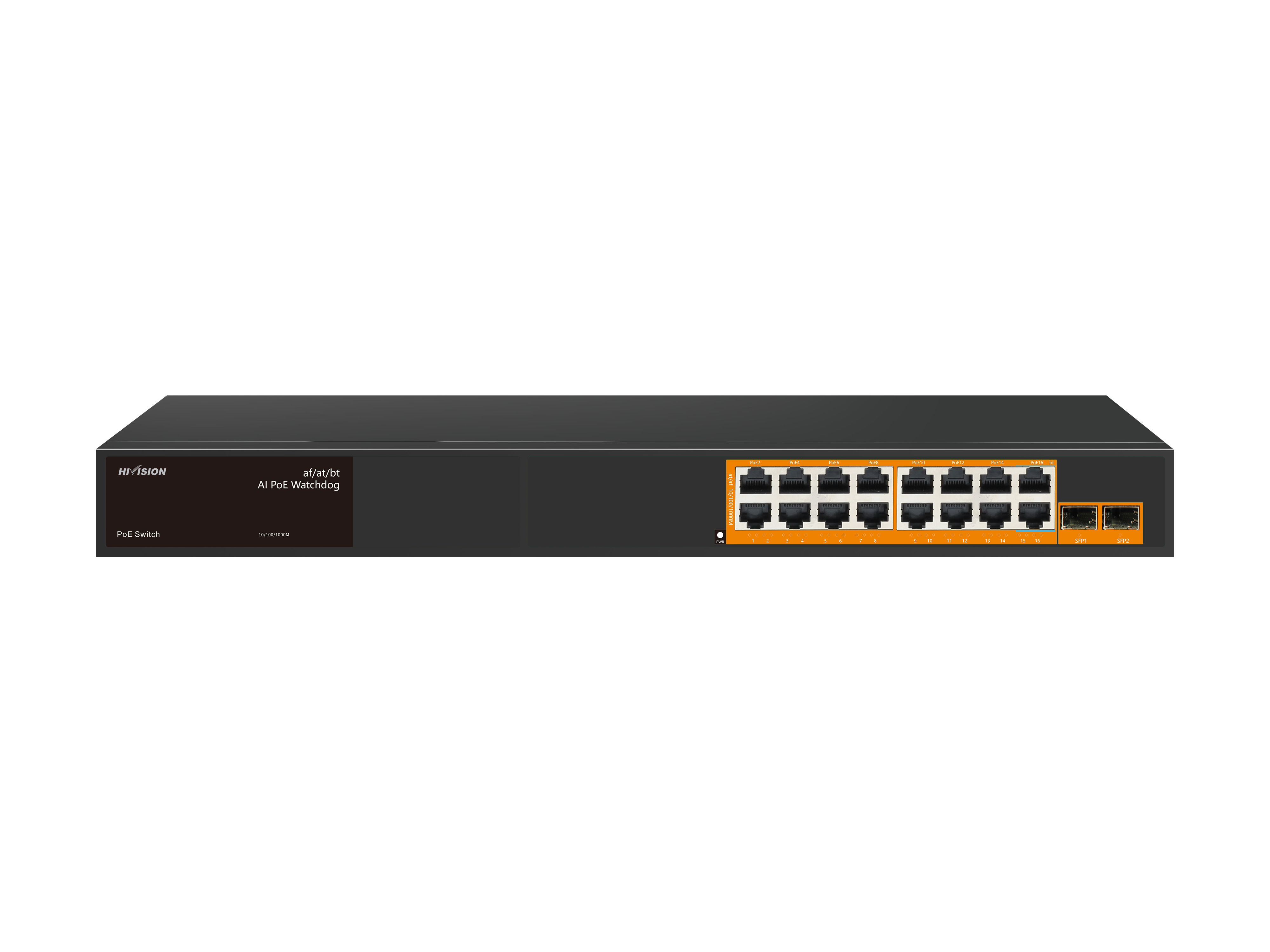 16-Port Gigabit AI PoE Switch