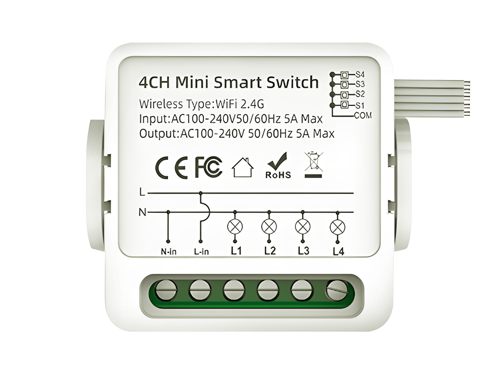 HS-MBSQ03 WiFi Smart Mini Switch